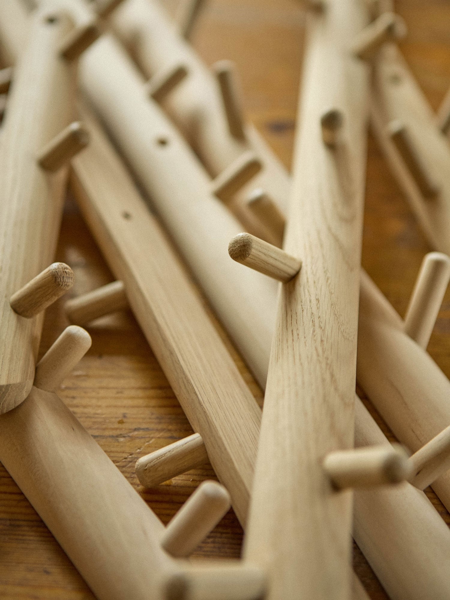 Kroker fra norrgavel spredt i en haug