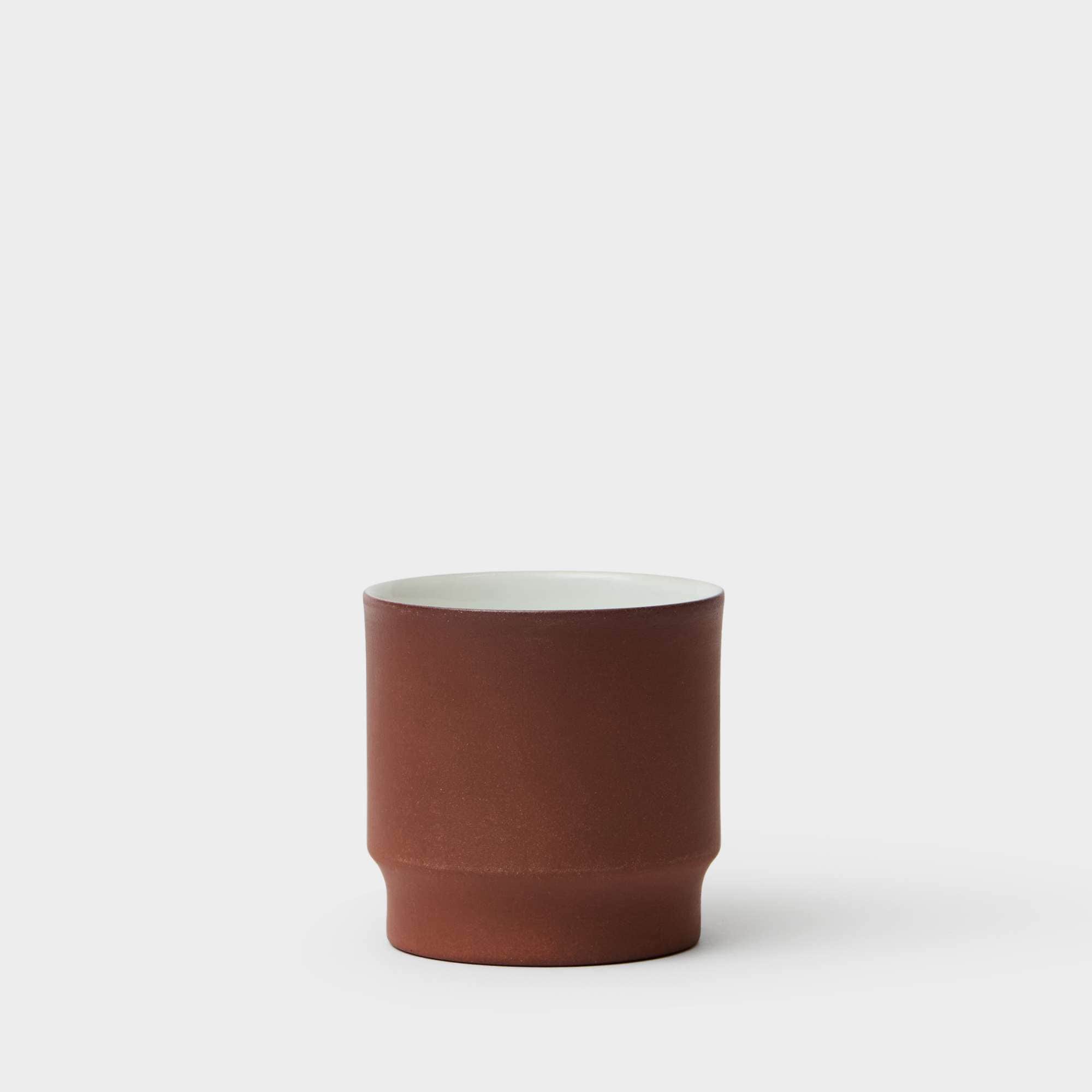 Krus terrakotta/hvit 20 cl