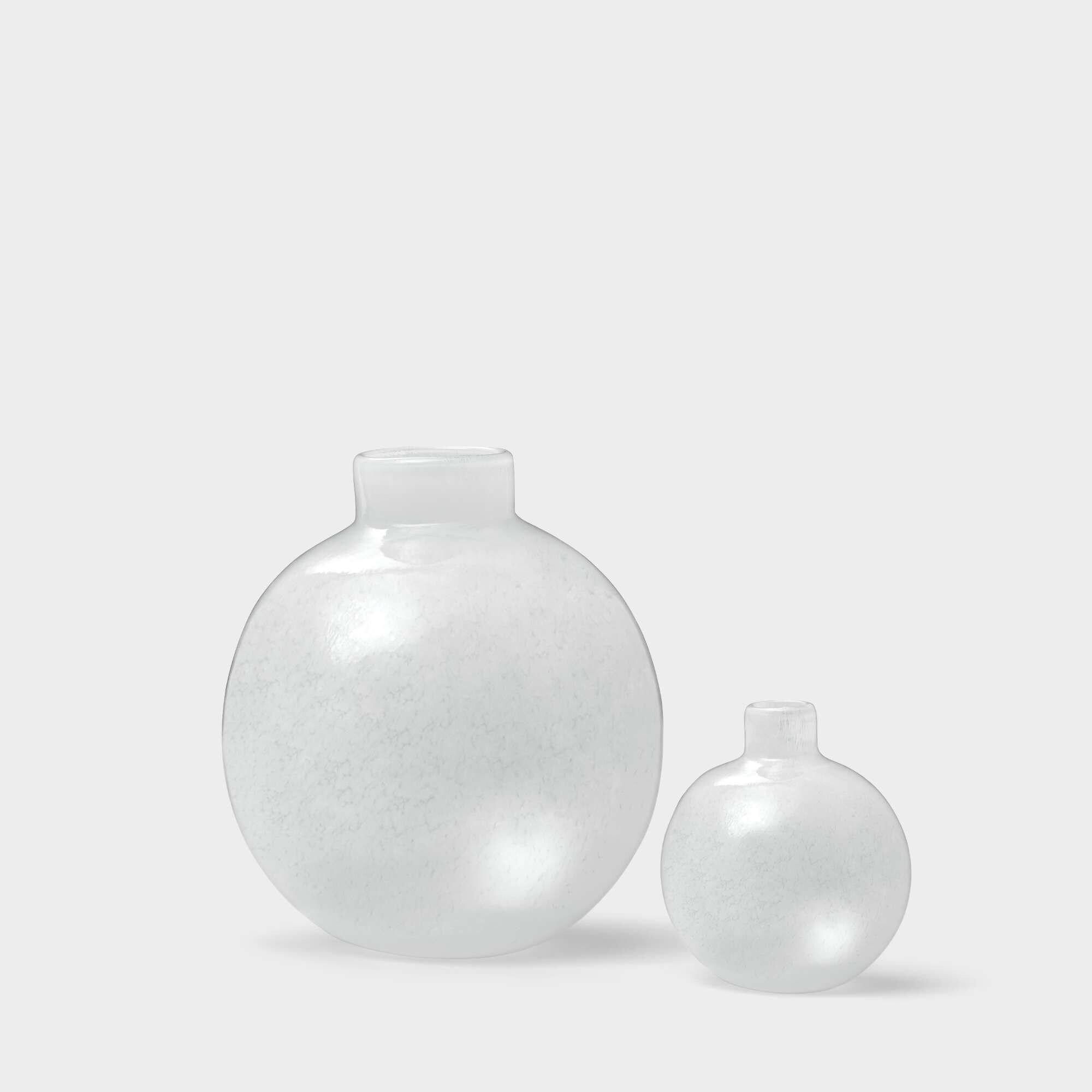 Vase Albin hvit 20 cm