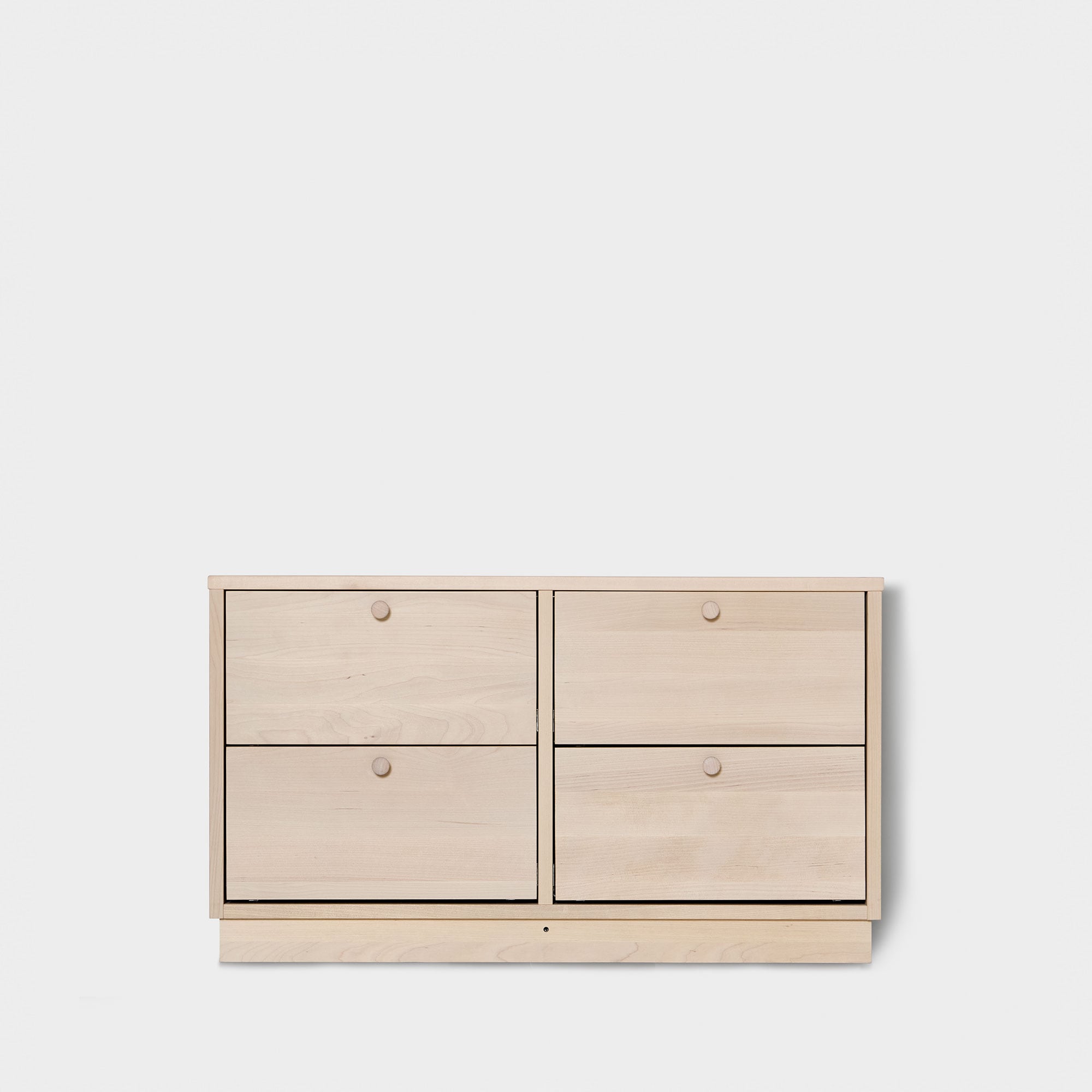 miniMassiv sittebenk med 4 skuffer H2/M11